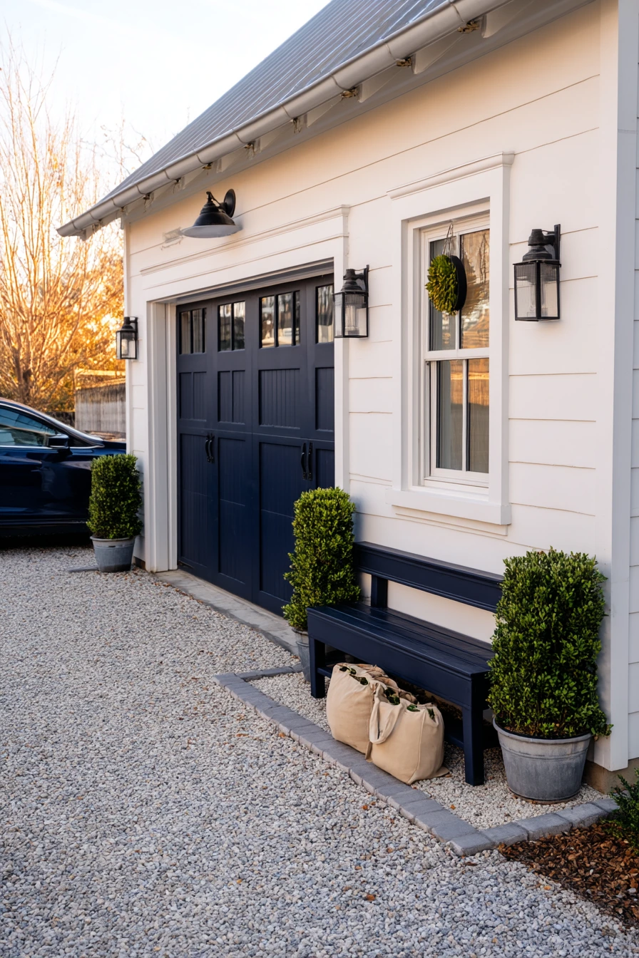 Modern Farmhouse Navy Contrast