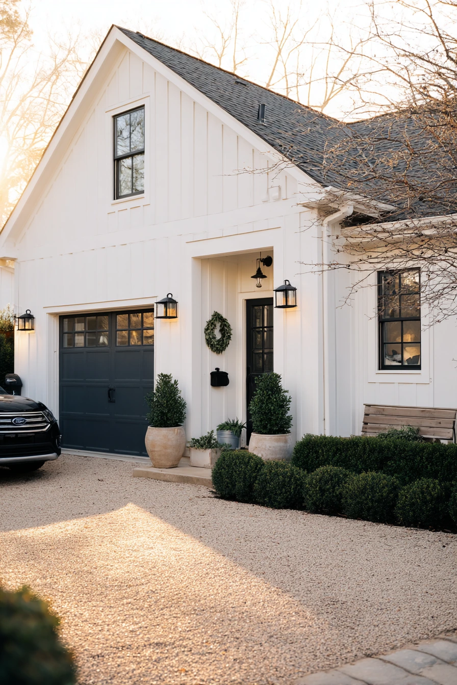Modern Farmhouse Navy Contrast