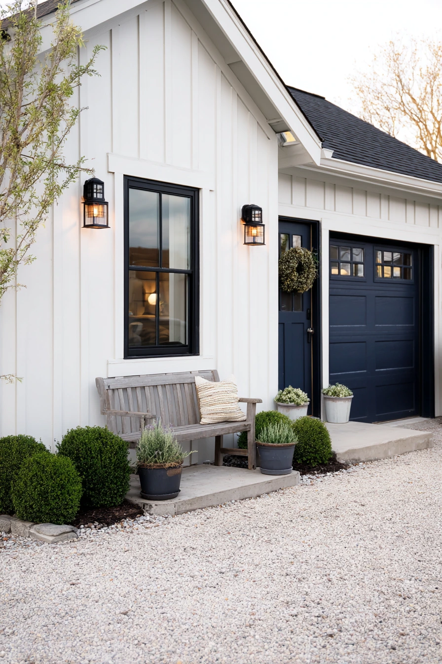 Modern Farmhouse Navy Contrast