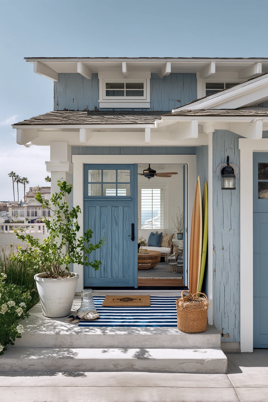 Coastal Blue for a Breezy Bungalow