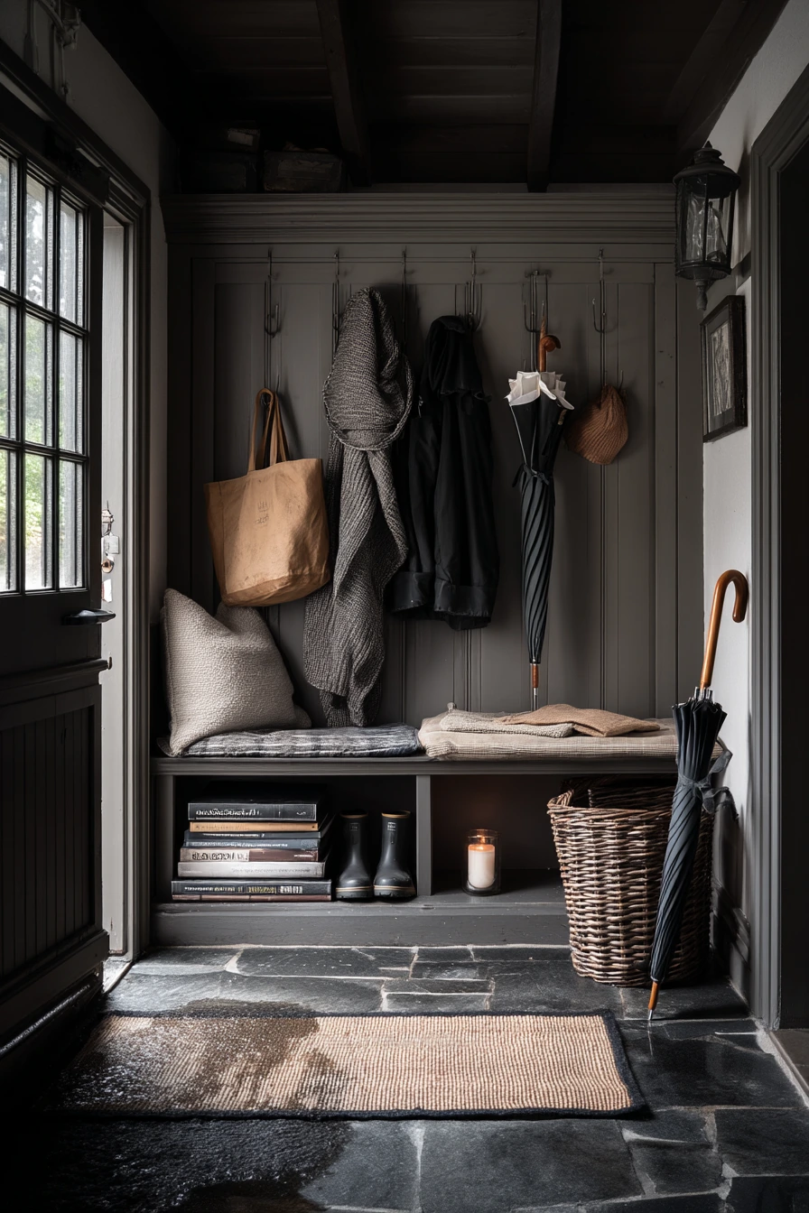 Seasonal Rainy-Day Entry