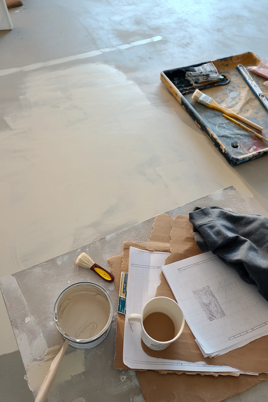 Weekend Project Garage with DIY Floor Paint Upgrade