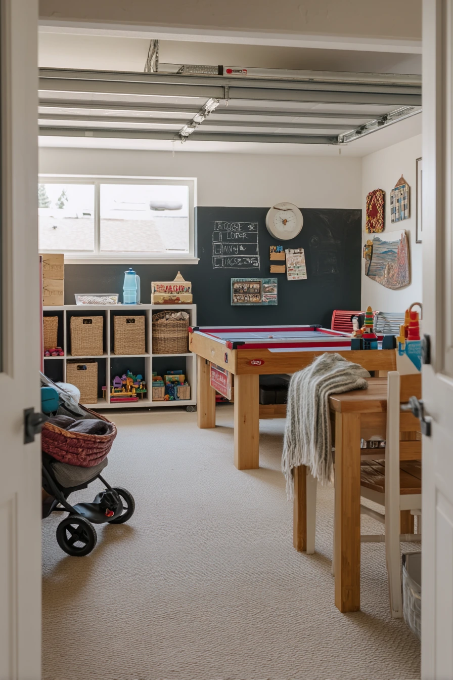 Family Play-and-Storage Garage