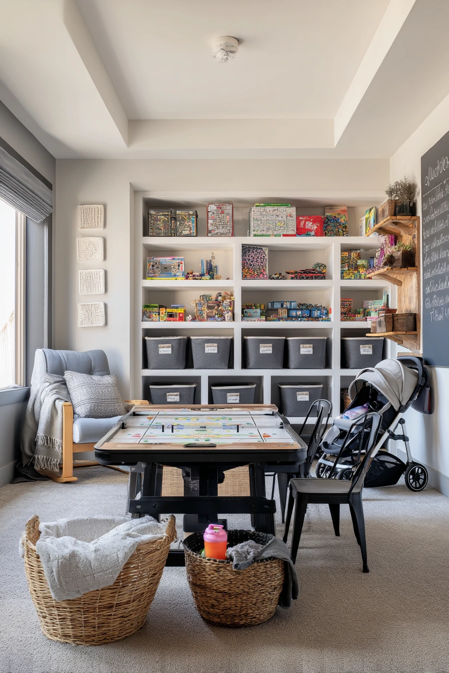 Family Play-and-Storage Garage