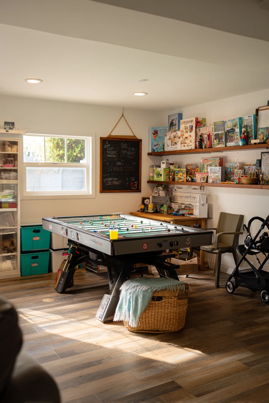 Family Play-and-Storage Garage