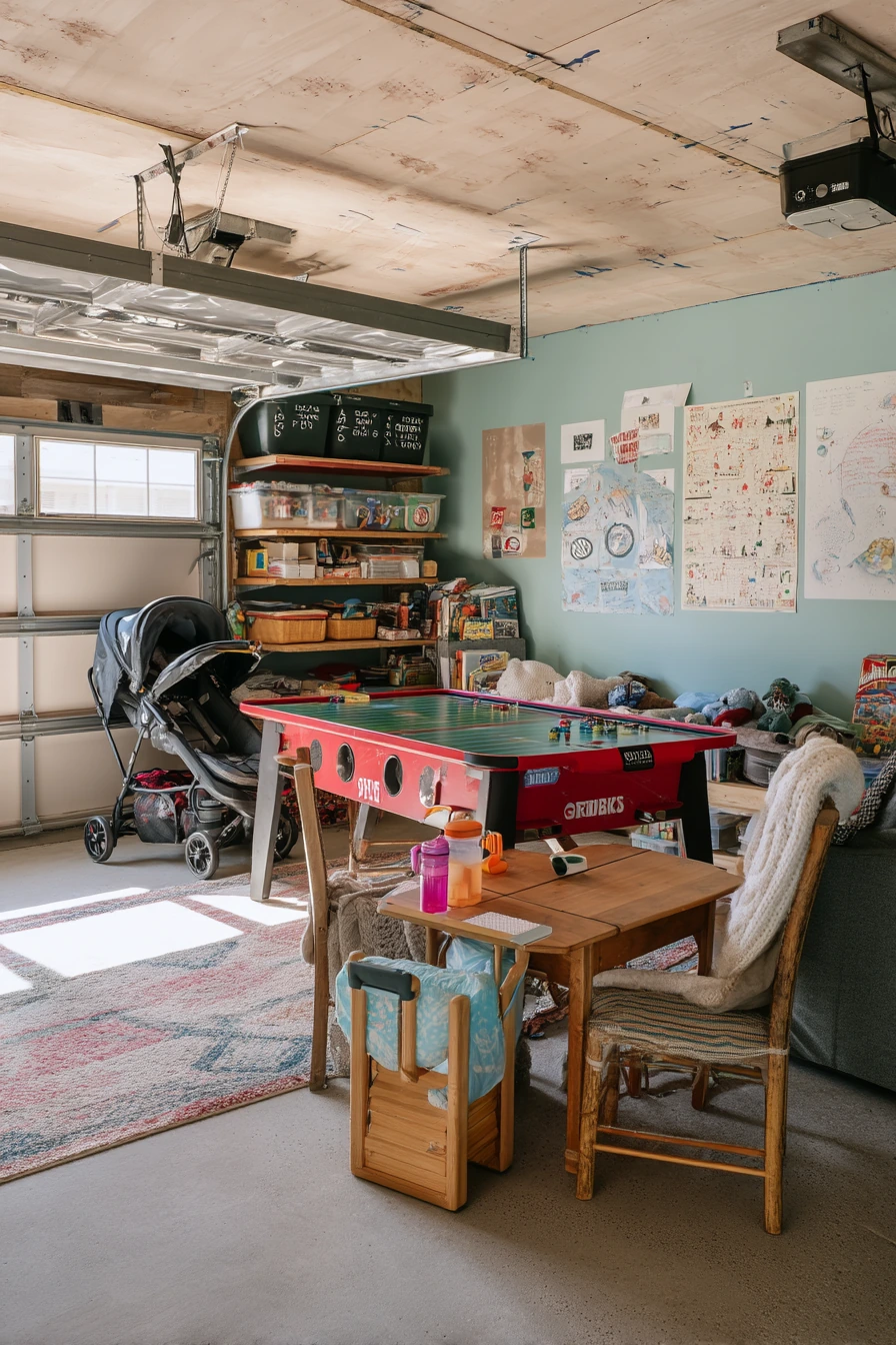 Family Play-and-Storage Garage