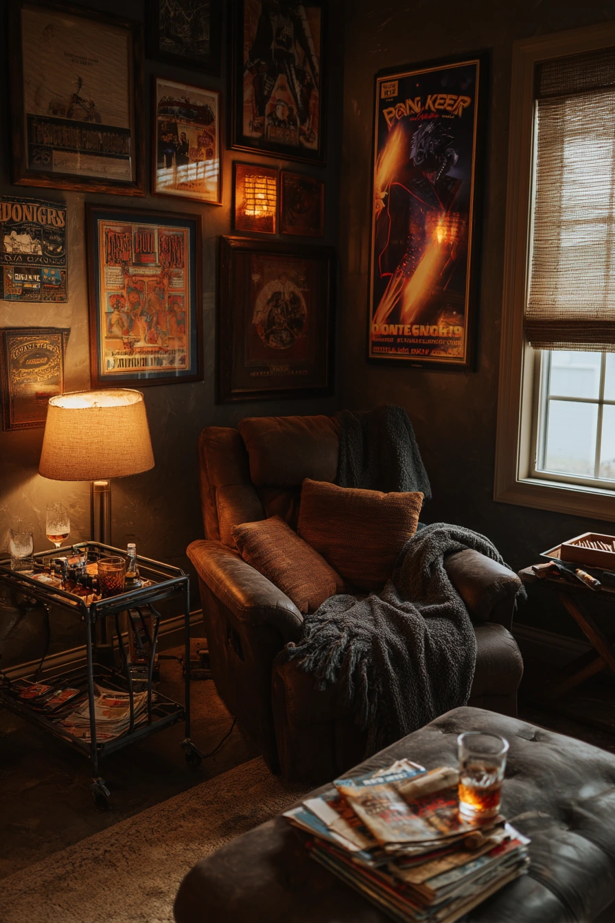 Mancave Lounge with Games