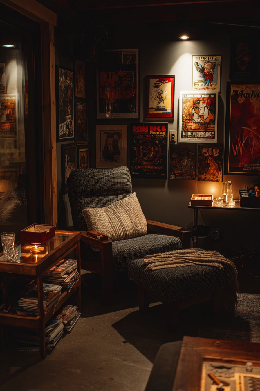 Mancave Lounge with Games
