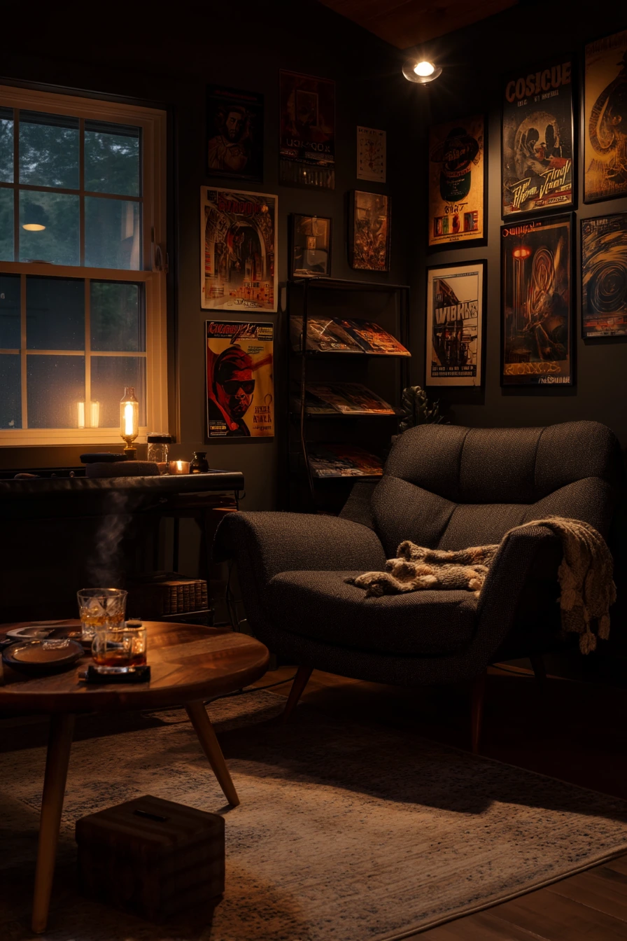 Mancave Lounge with Games