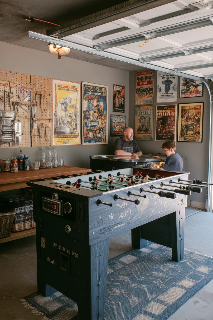Weekend Hangout Garage Game Room