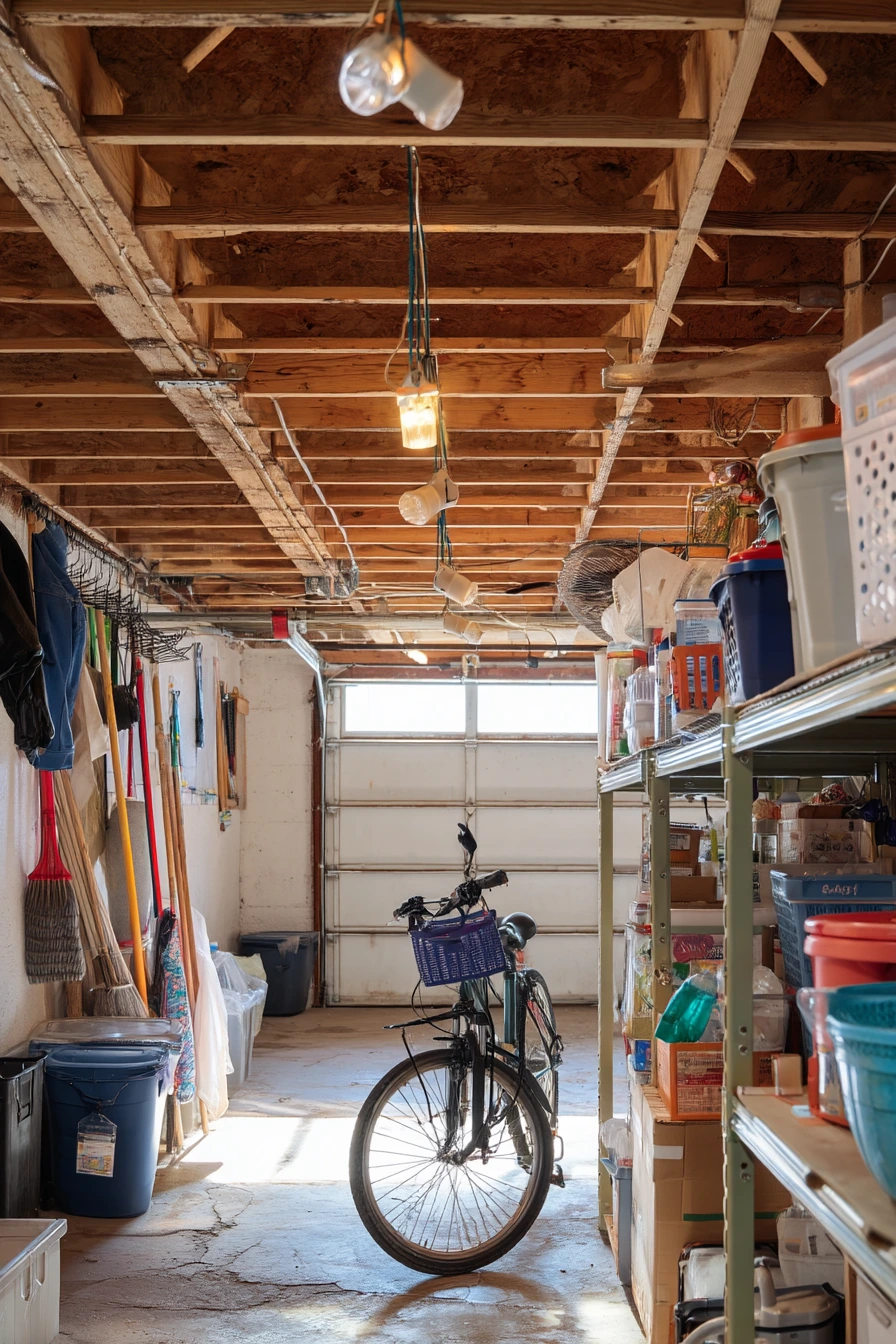 3. Renter-Friendly Plug-In Garage Light Upgrade