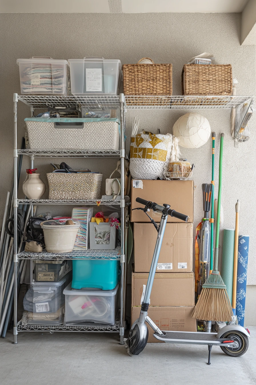 Renter-Friendly Shelves on a Budget