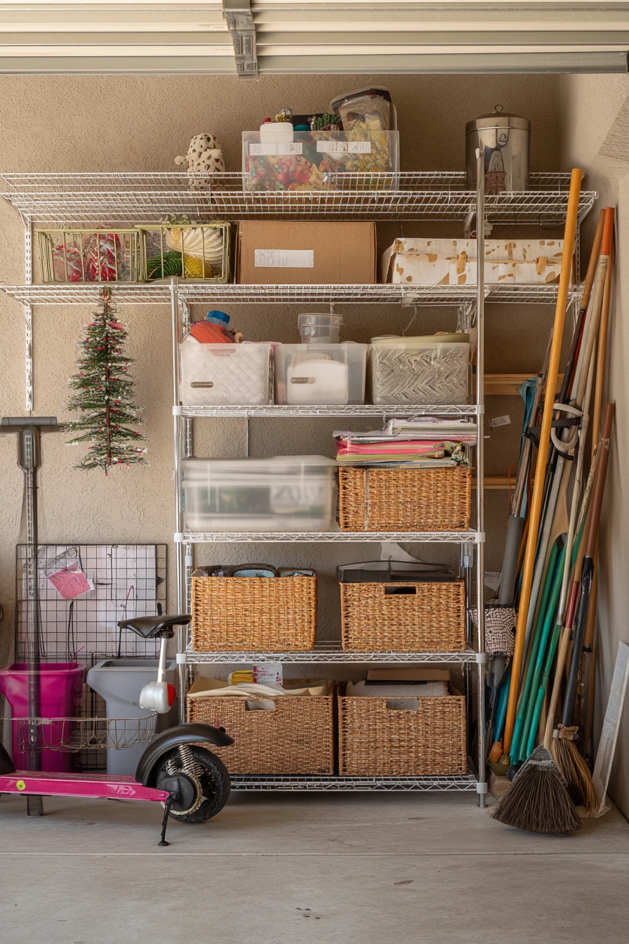 Renter-Friendly Shelves on a Budget