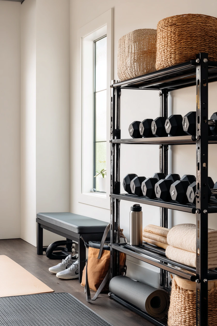 Garage Gym and Storage Combo