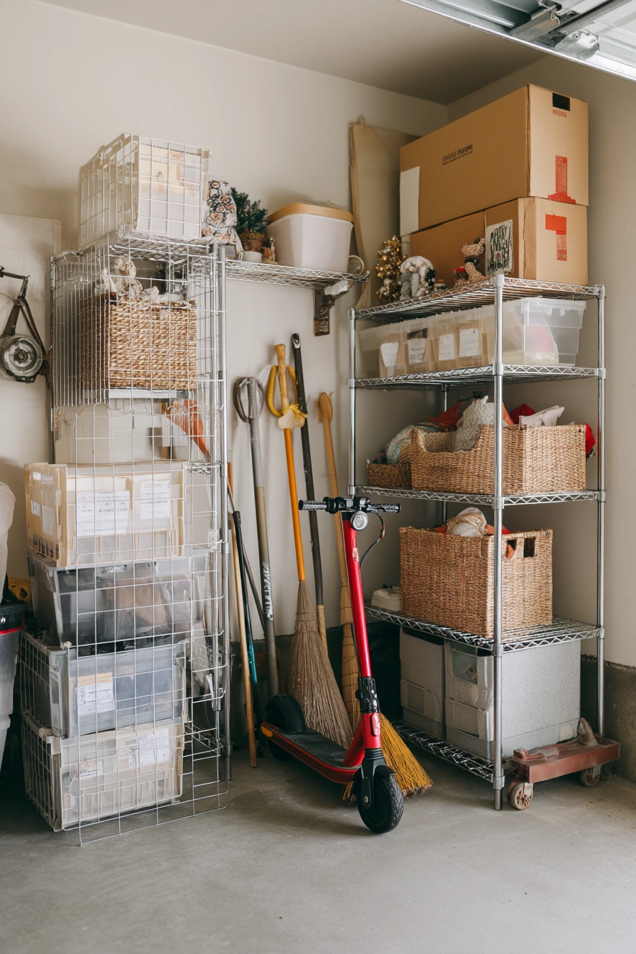 Renter-Friendly Shelves on a Budget