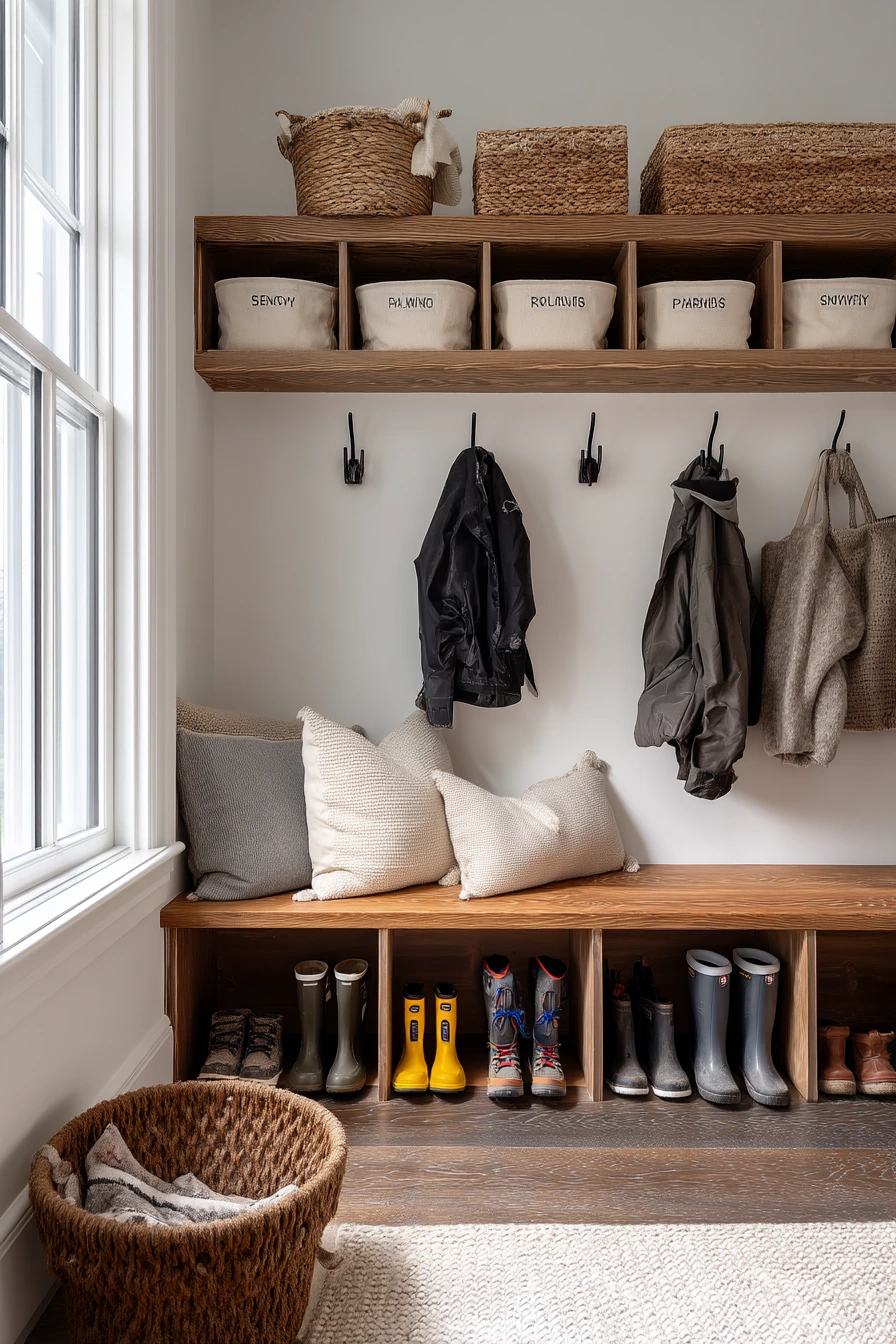 garage shoe storage ideas