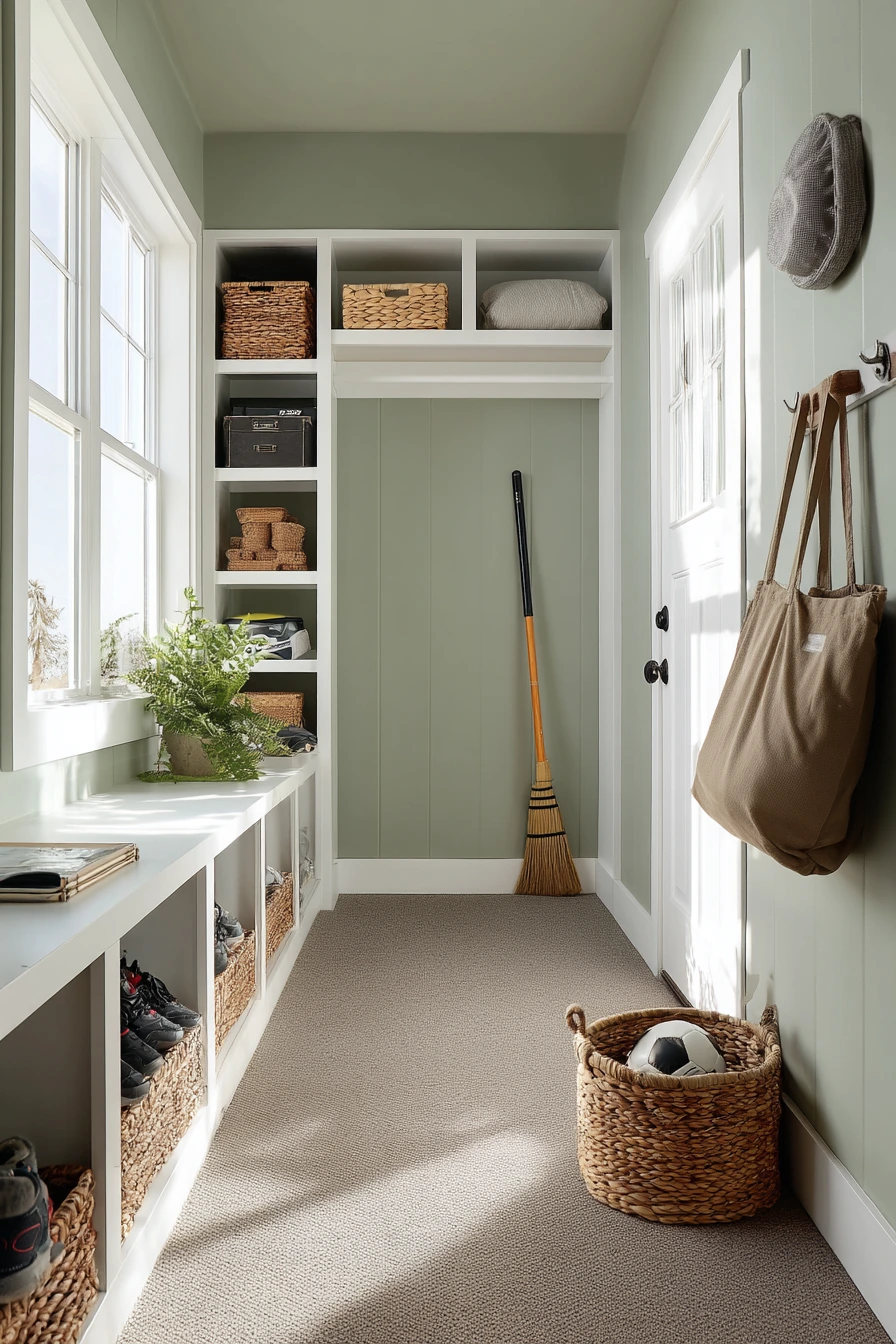 3. Soft Sage Storage Zone