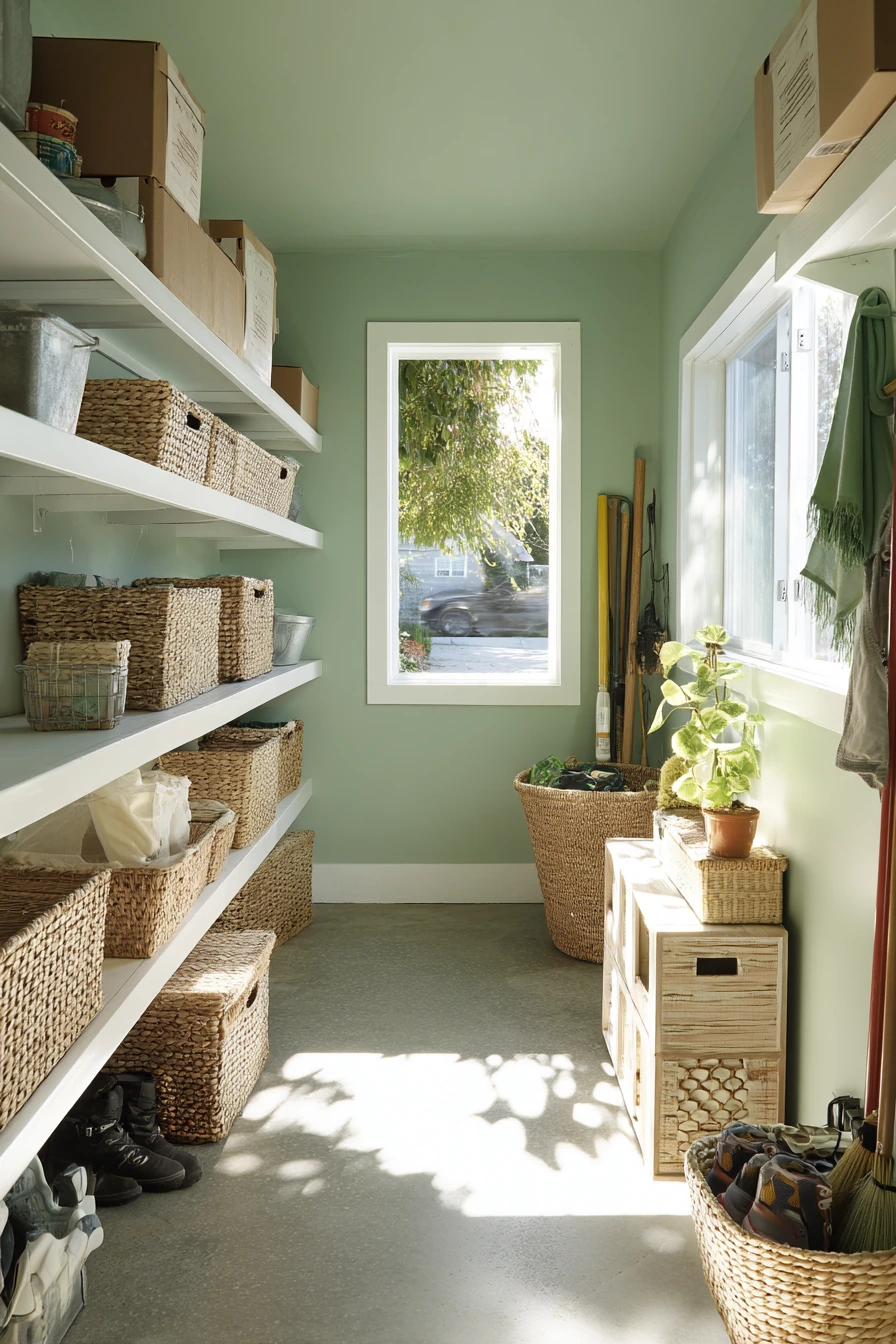 3. Soft Sage Storage Zone