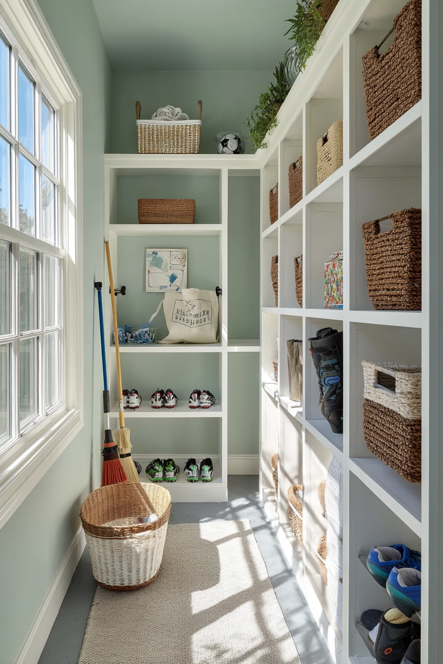 3. Soft Sage Storage Zone