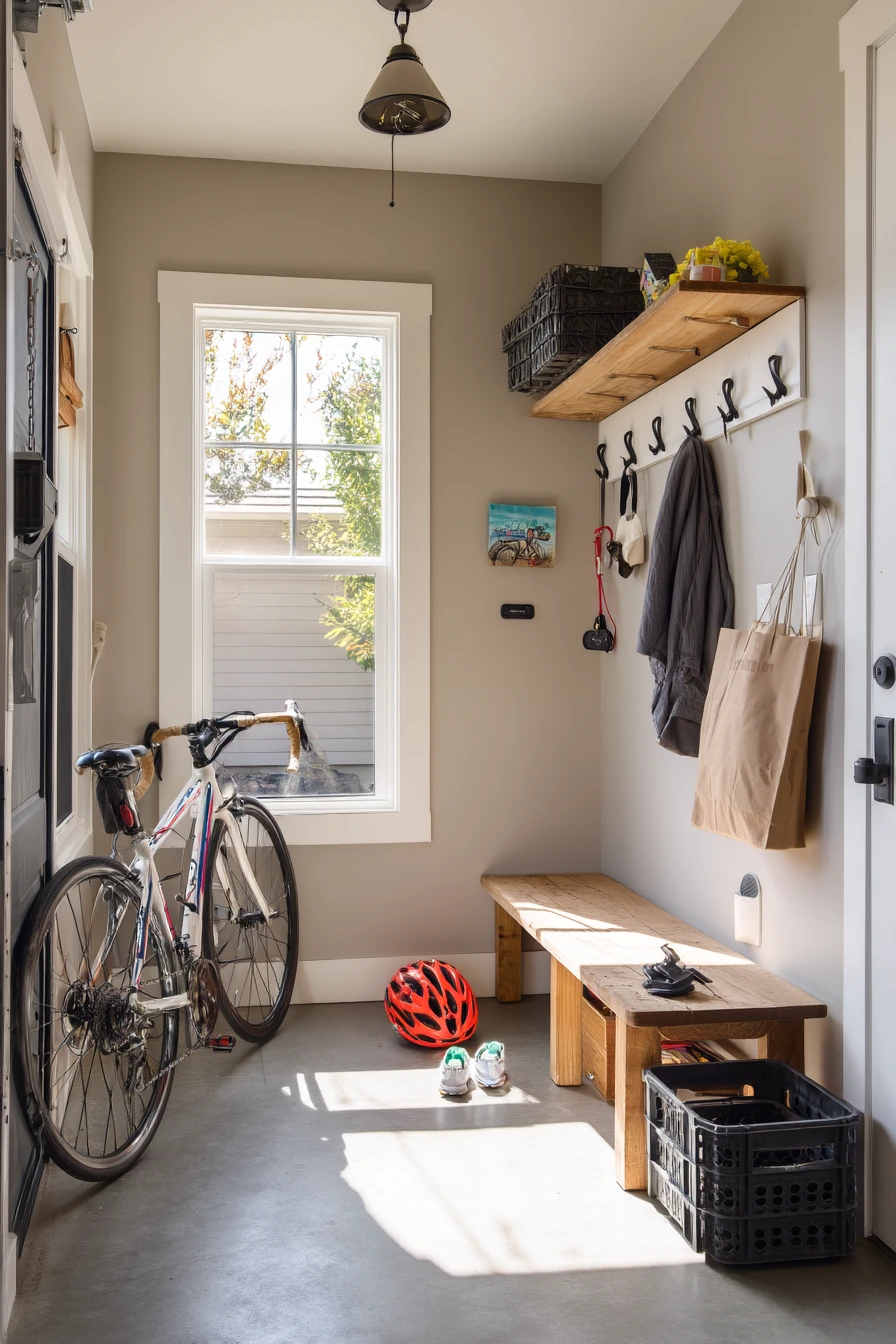 1. Muted Greige Garage Refresh