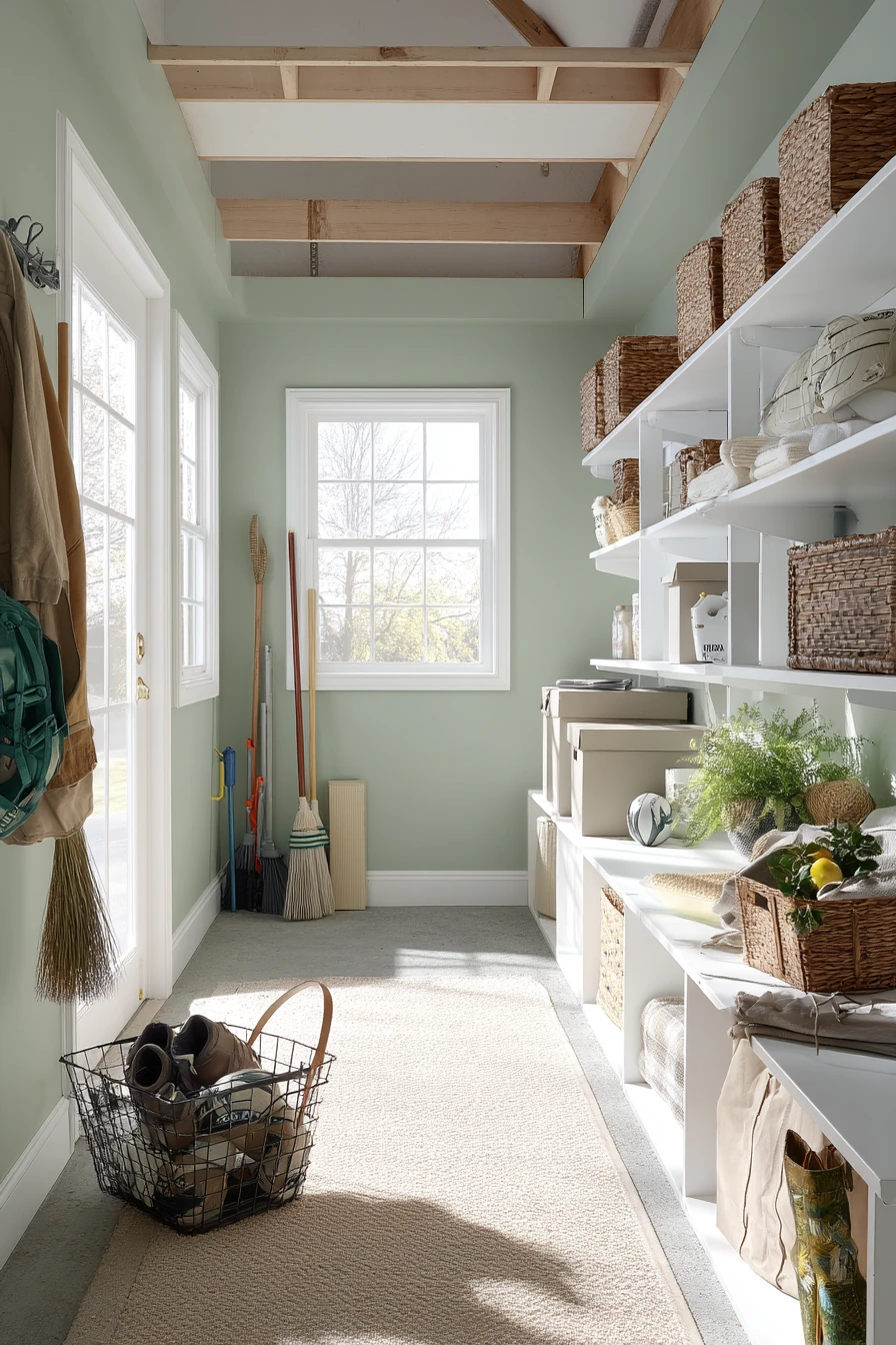 3. Soft Sage Storage Zone
