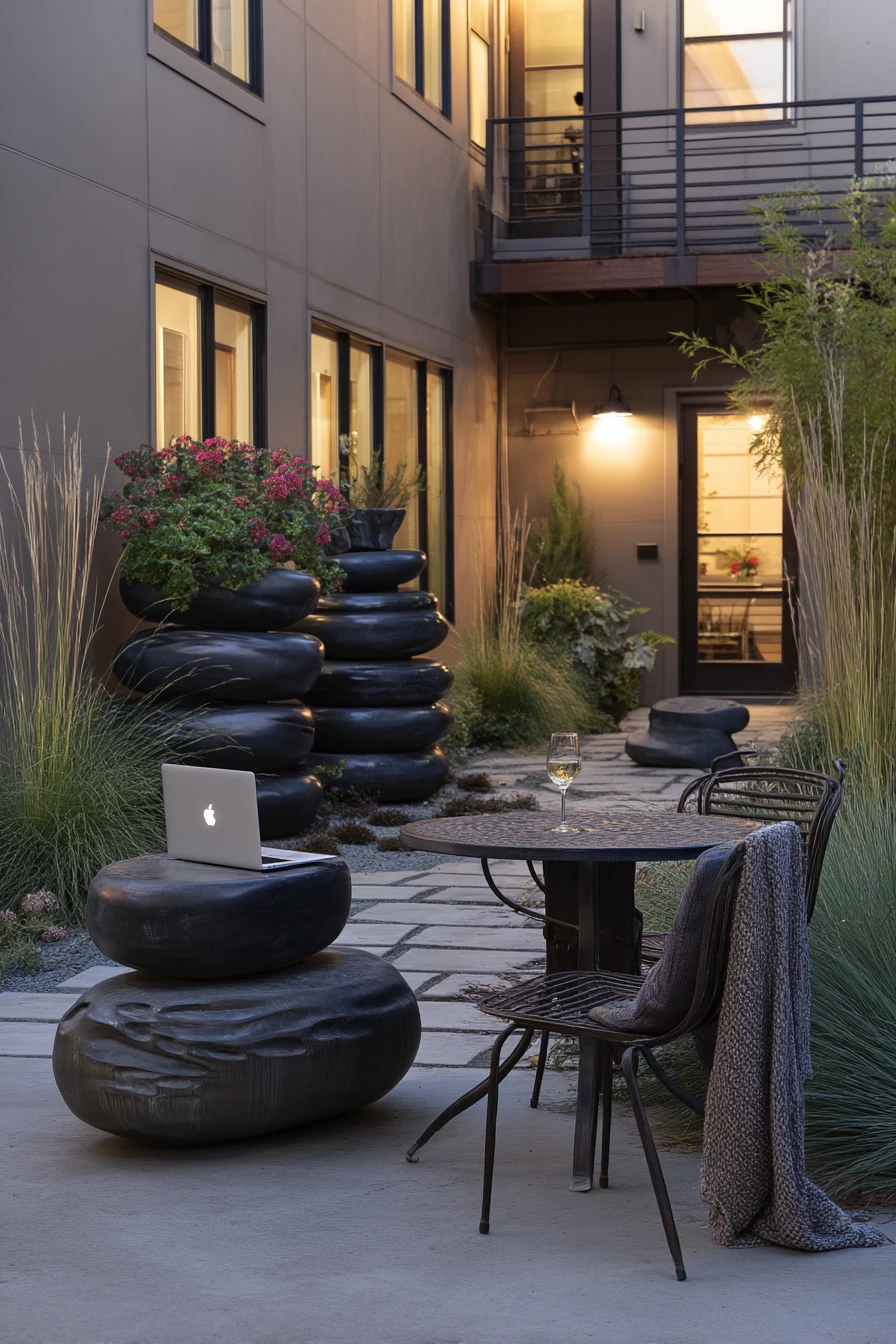 Modern Courtyard Feature