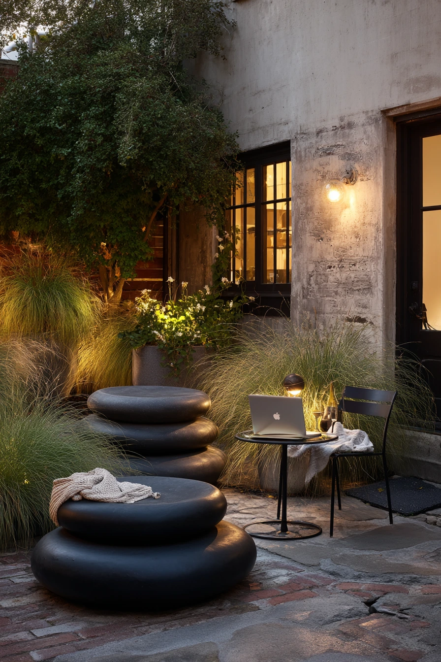 Modern Courtyard Feature