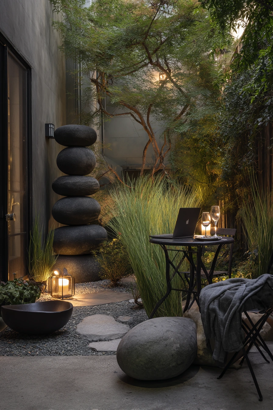 Modern Courtyard Feature
