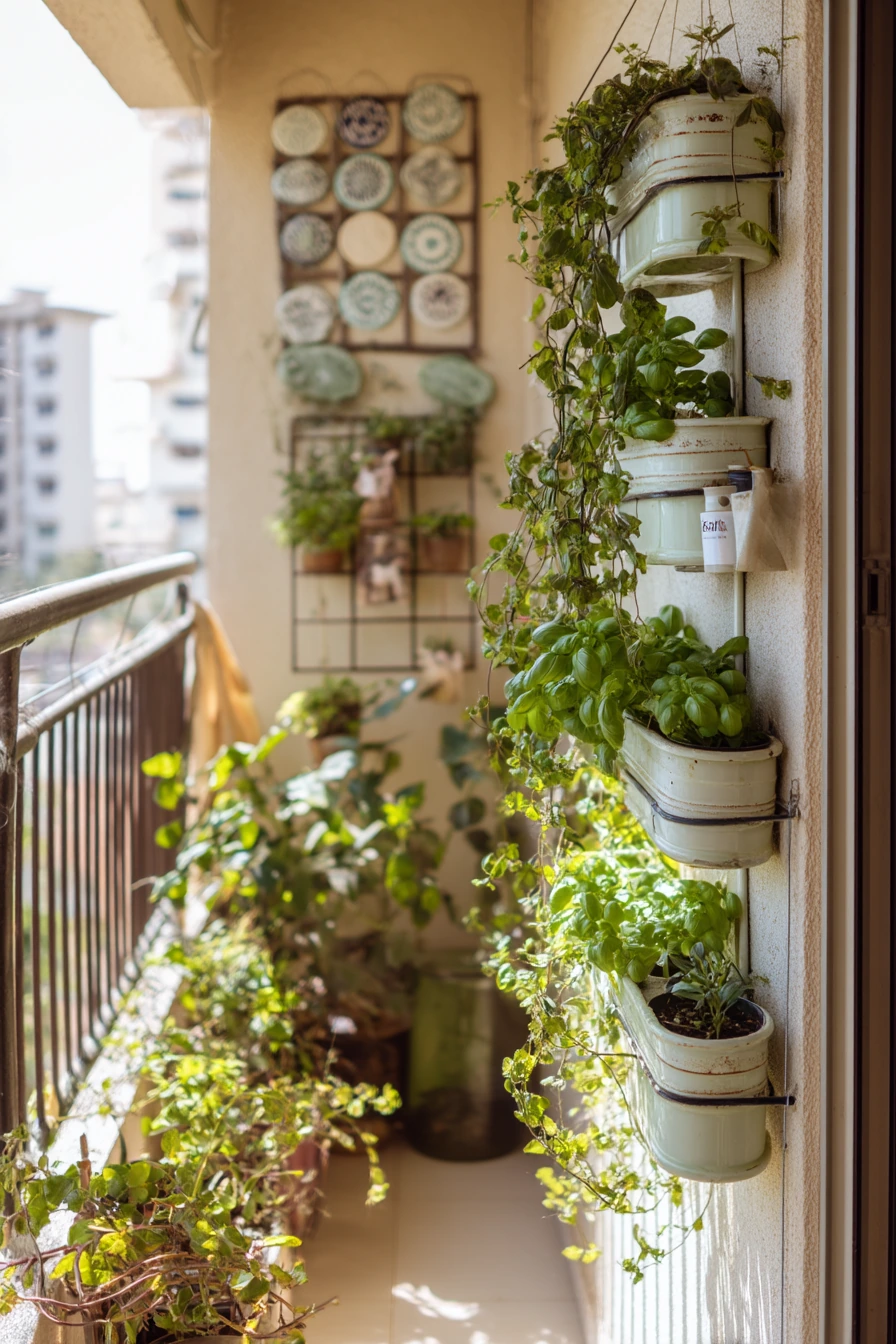 Container Garden Art Wall