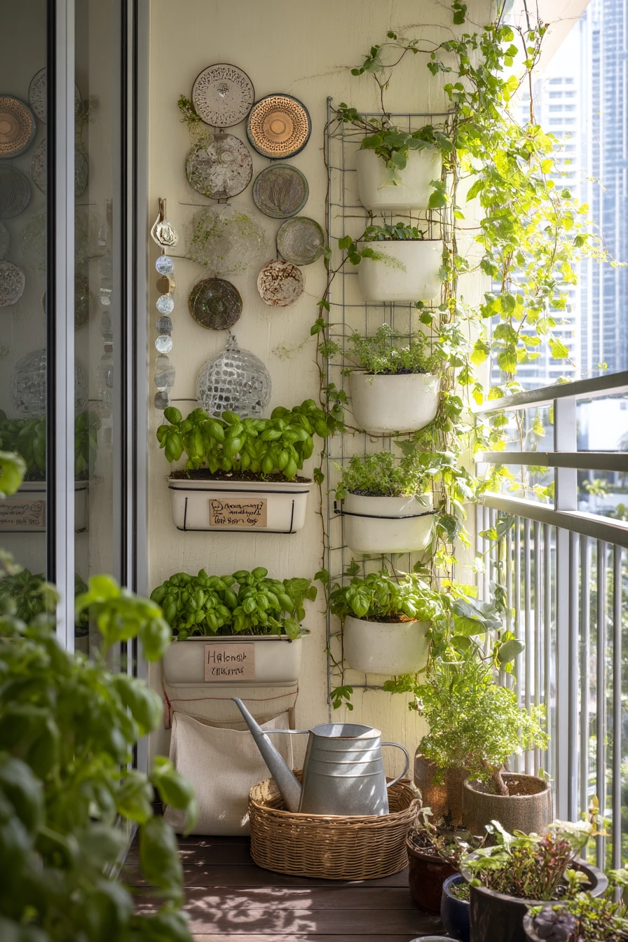 Container Garden Art Wall