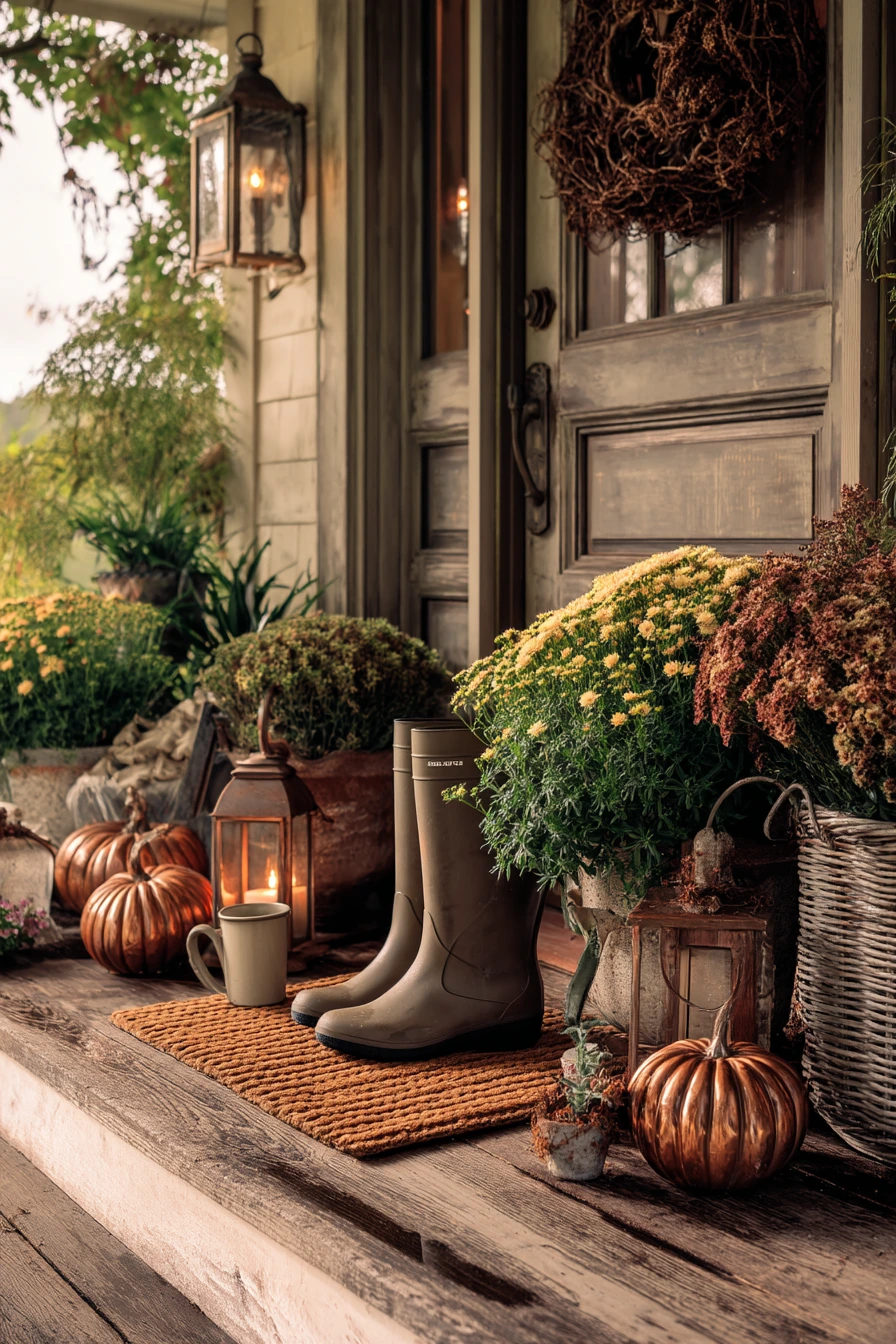 Seasonal Autumn Porch Decor