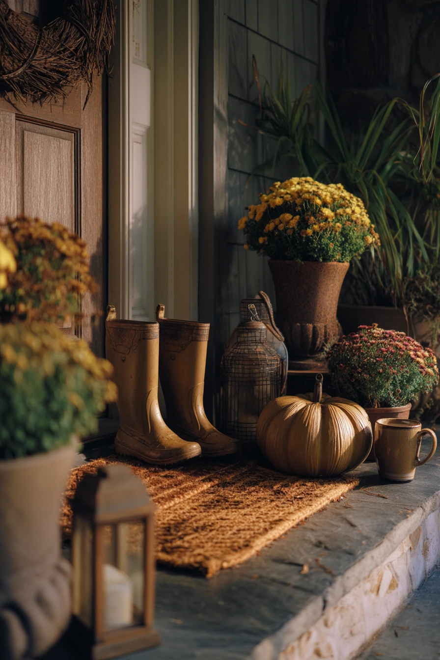 Seasonal Autumn Porch Decor
