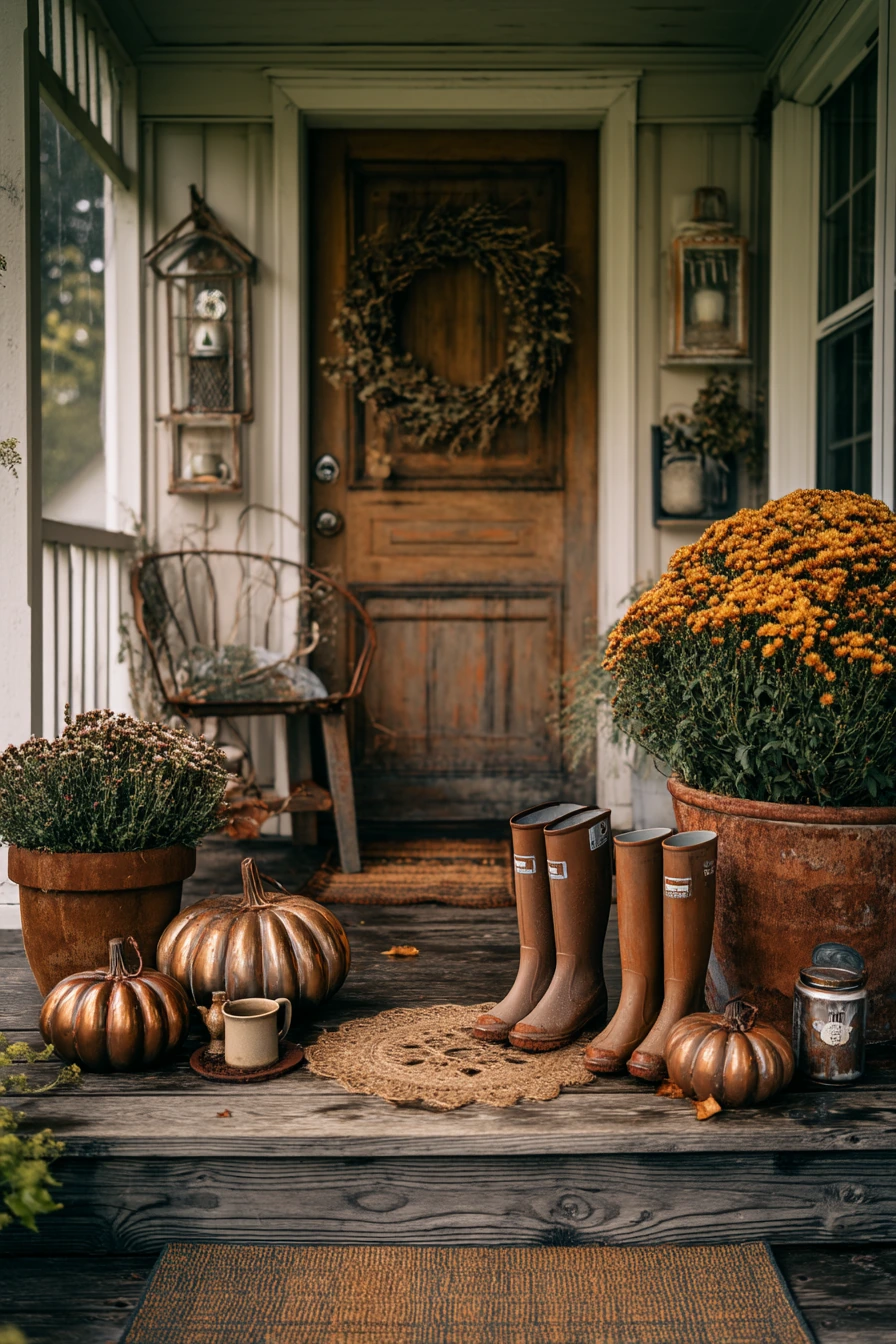 Seasonal Autumn Porch Decor