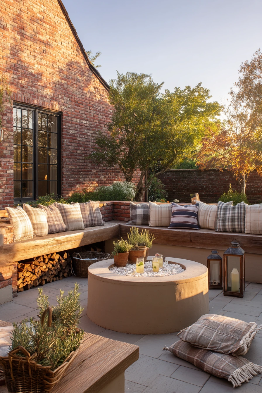 Family Patio Fire Pit Anchor