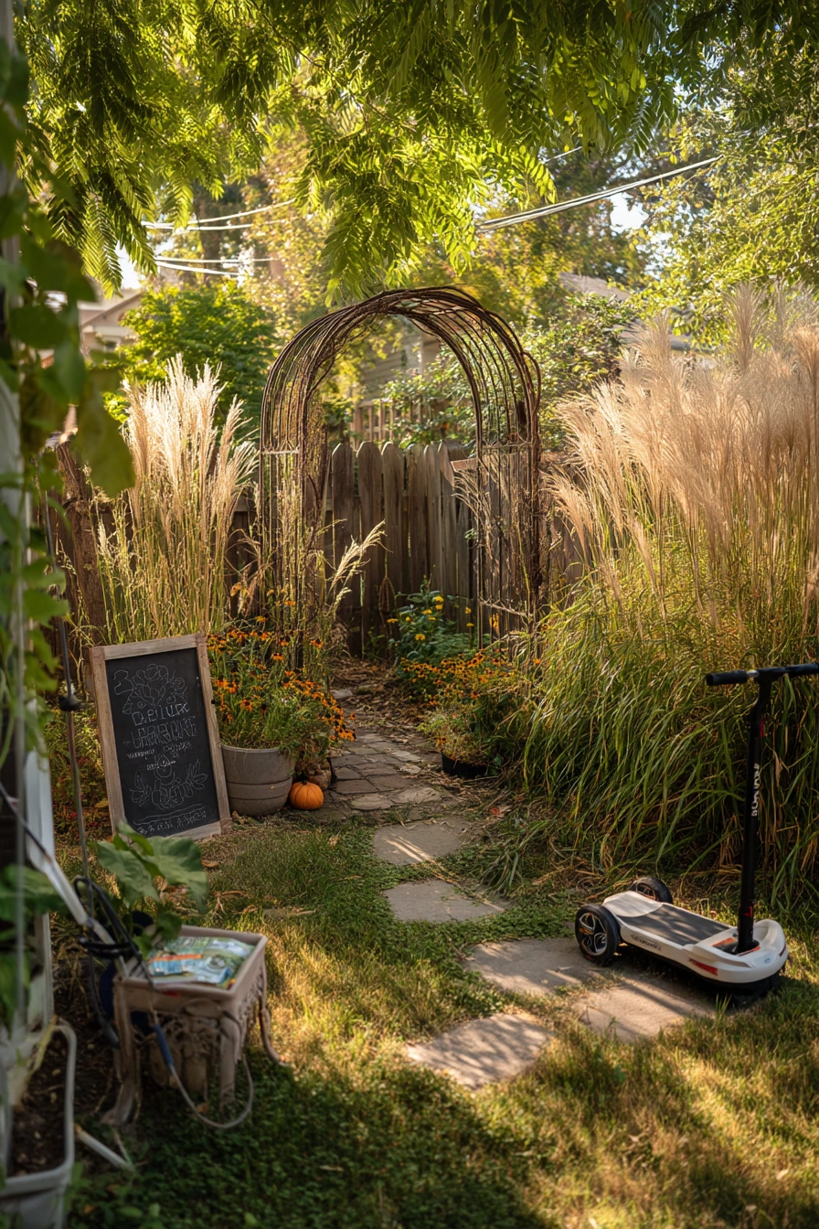 Kids’ Secret Path Garden Feature