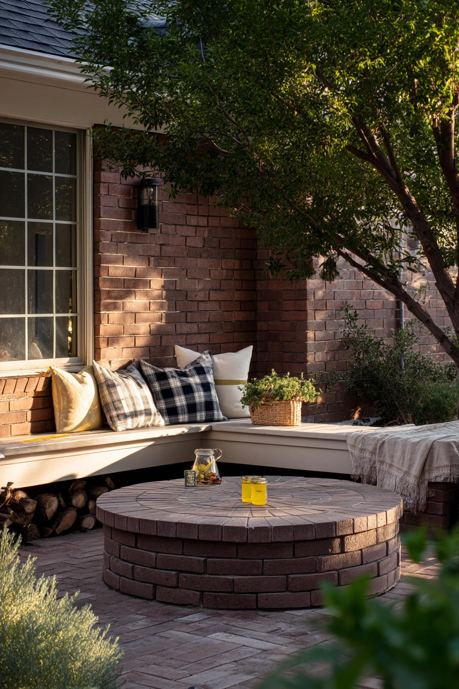 Family Patio Fire Pit Anchor