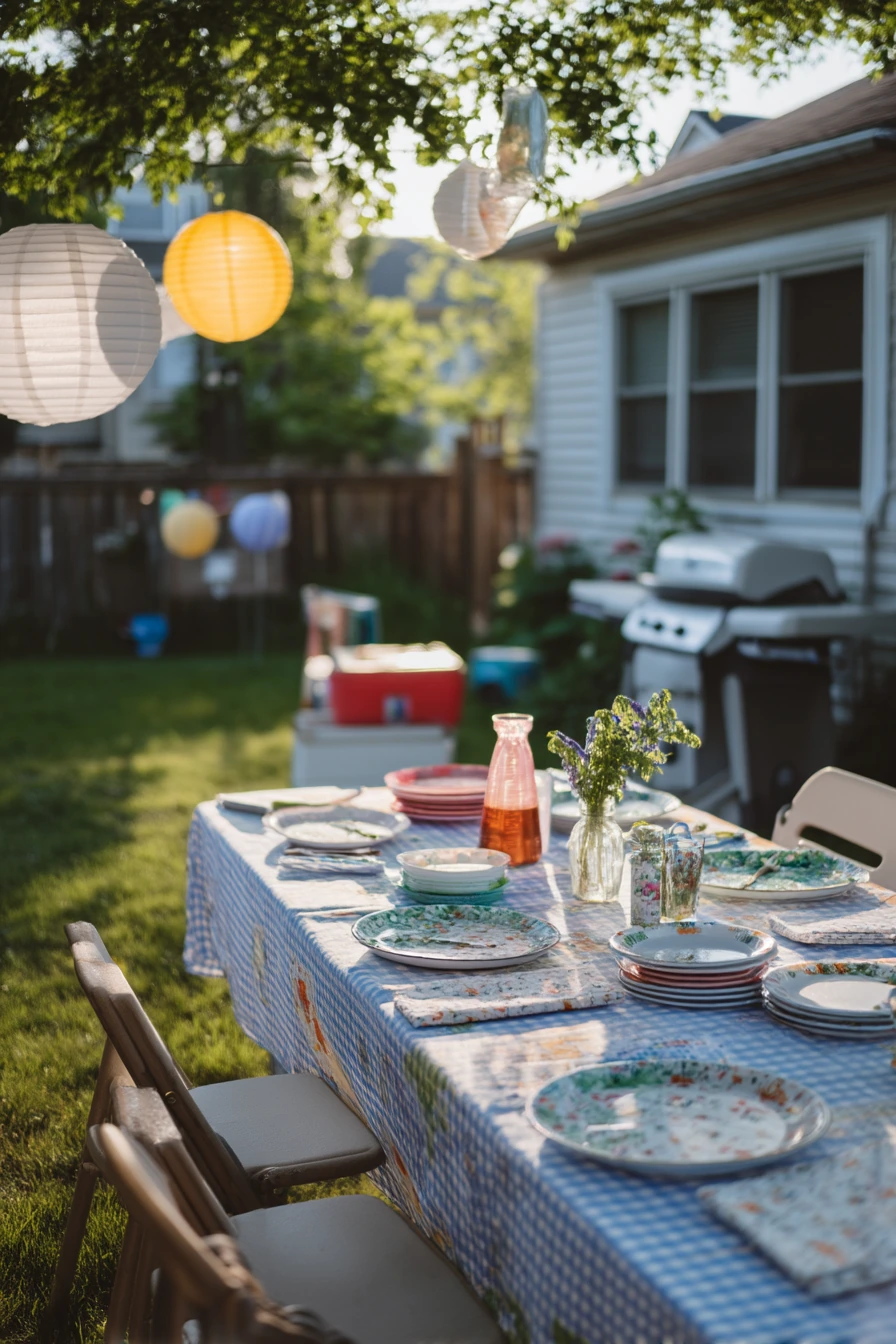 3. Budget DIY Garden Party