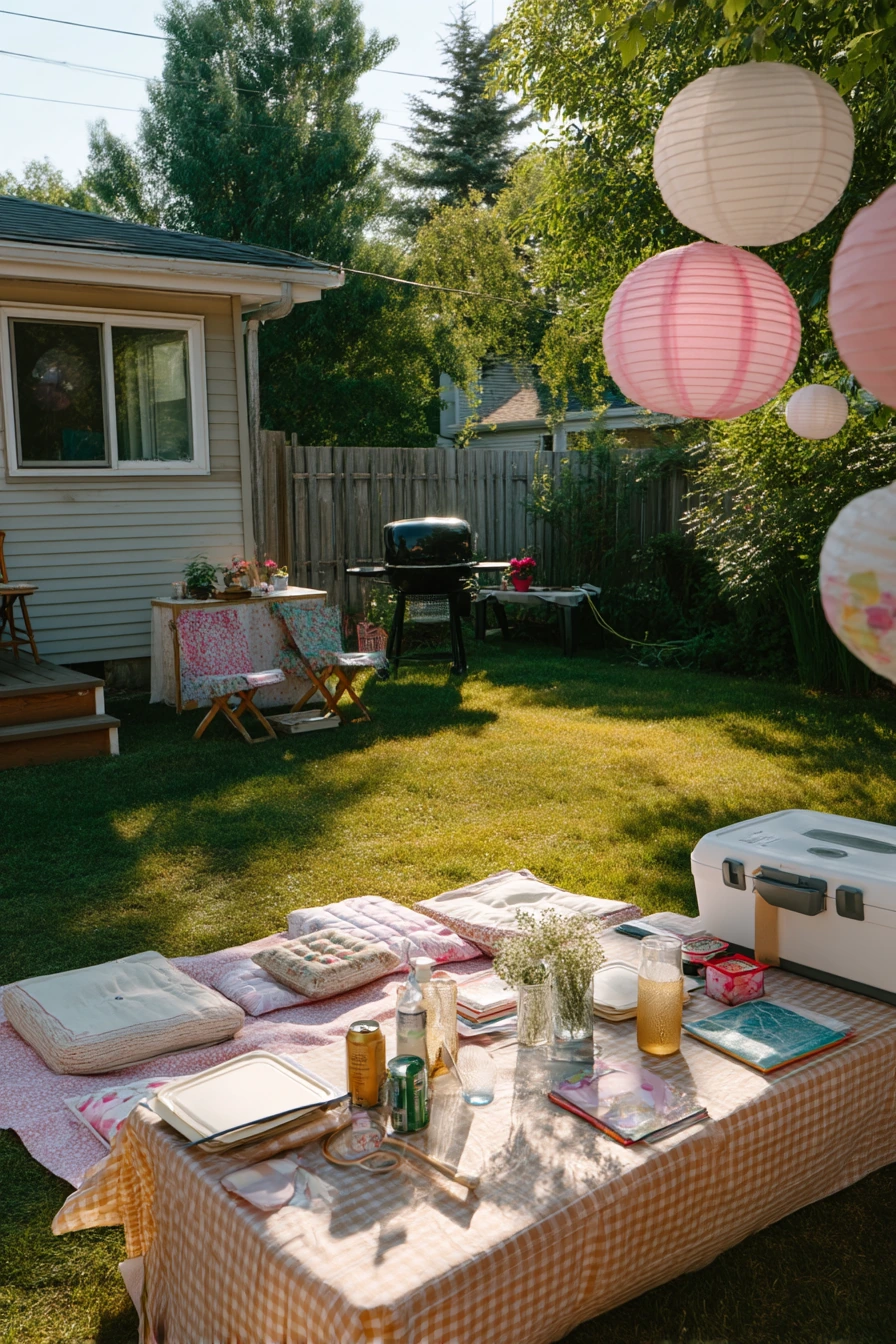 3. Budget DIY Garden Party