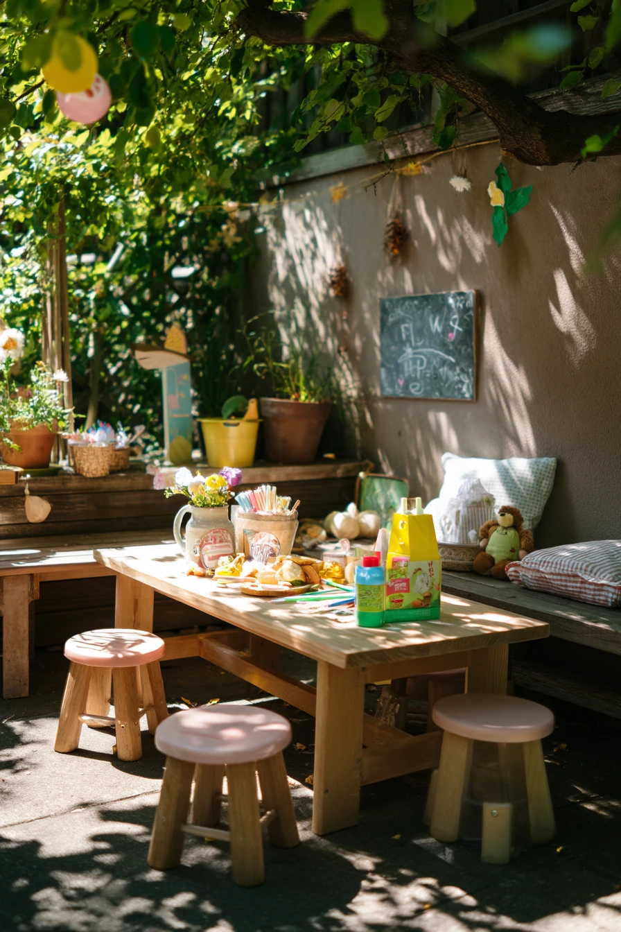 5. Kids’ Garden Party Play Zone