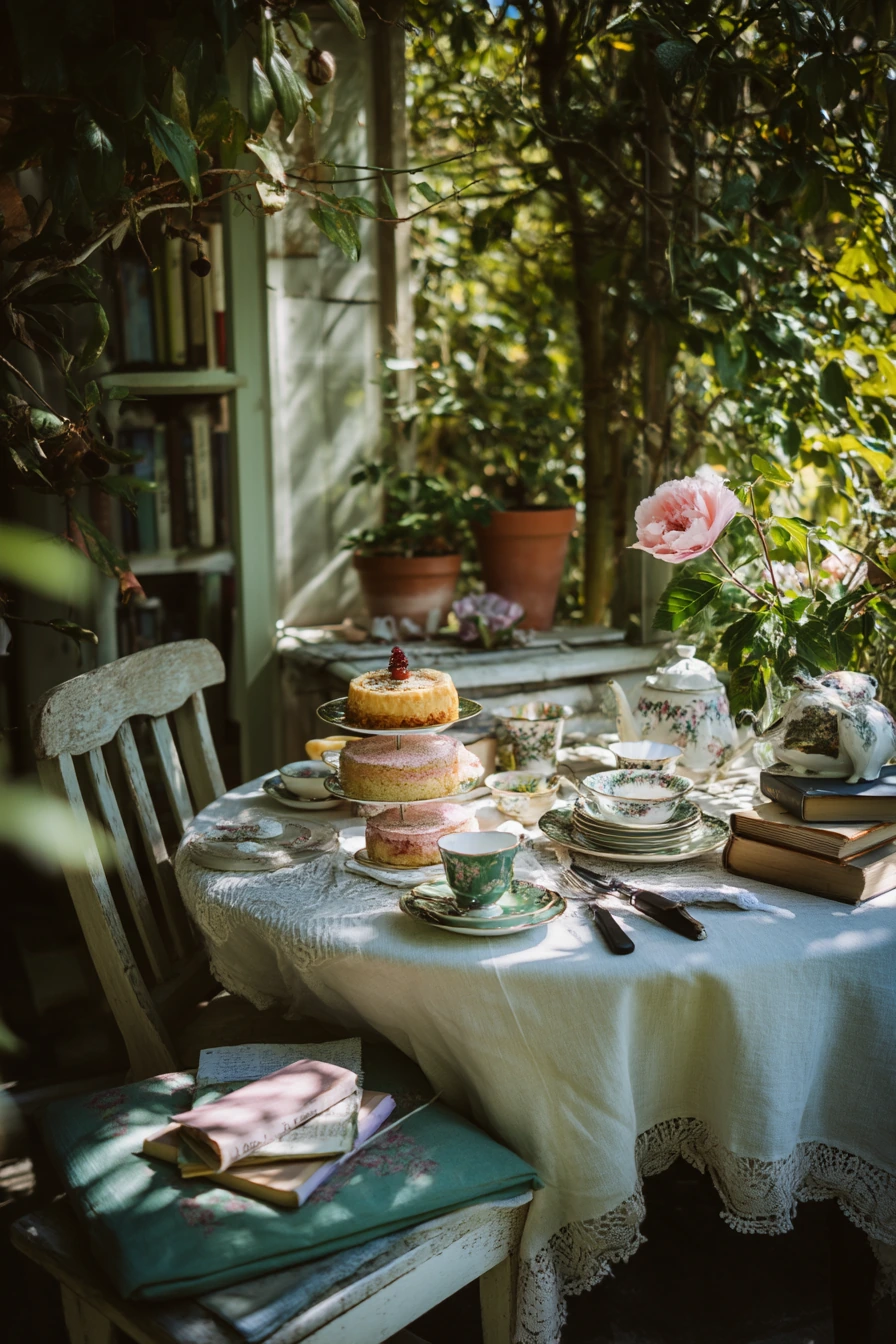 8. Afternoon Tea in the Garden