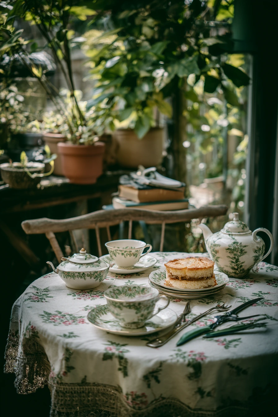 8. Afternoon Tea in the Garden