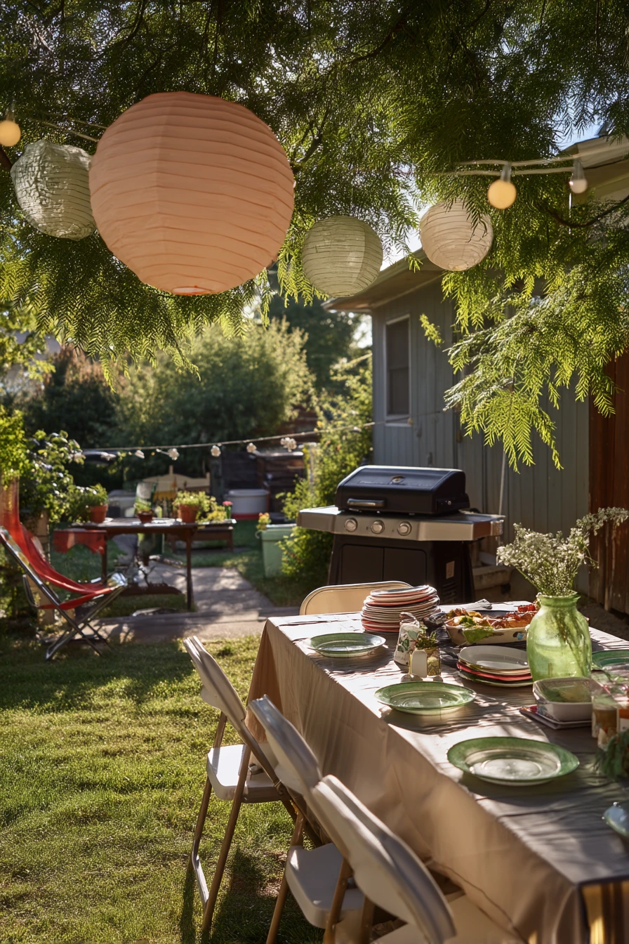 3. Budget DIY Garden Party
