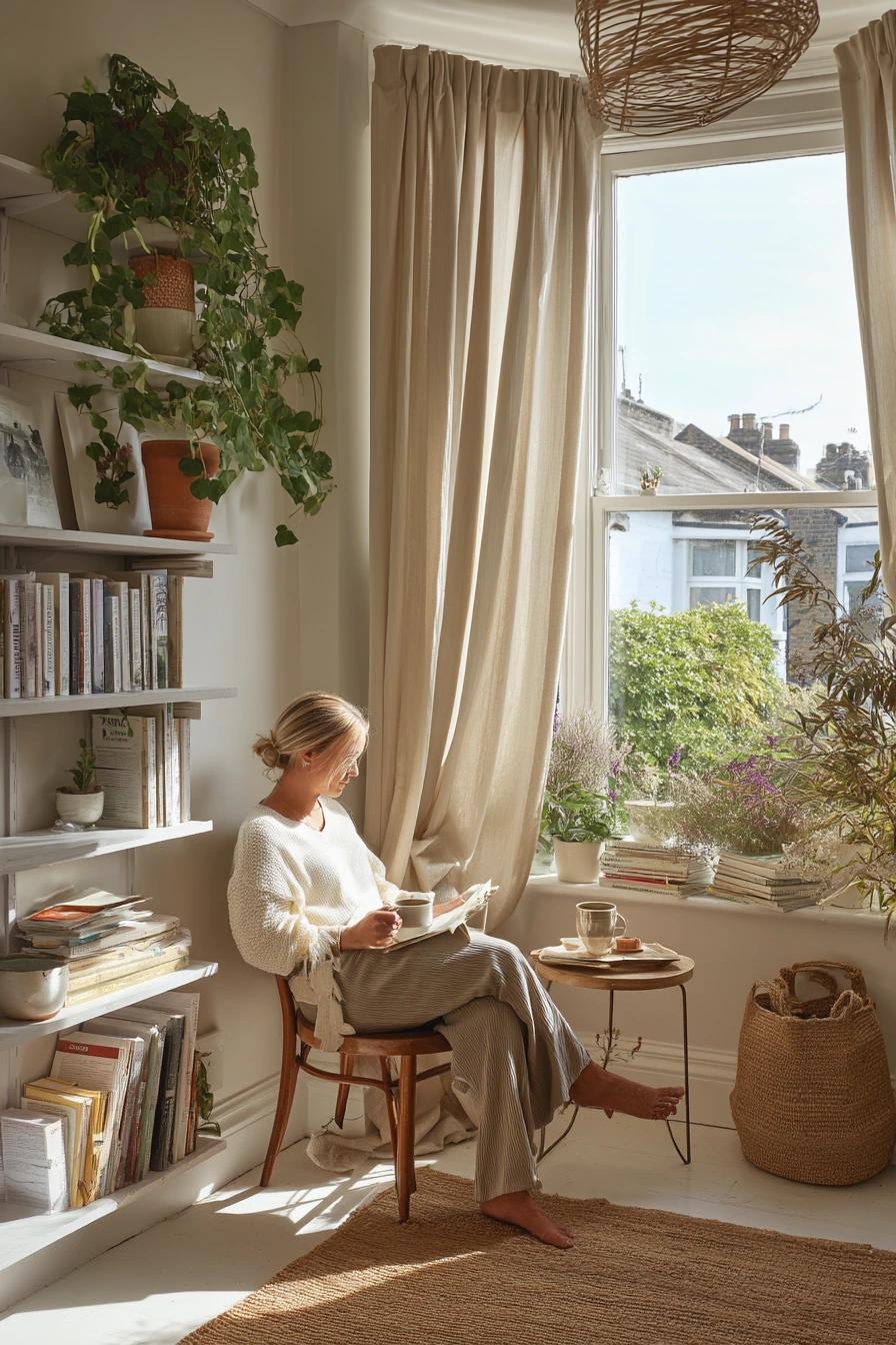 Small Garden Room for Morning Coffee