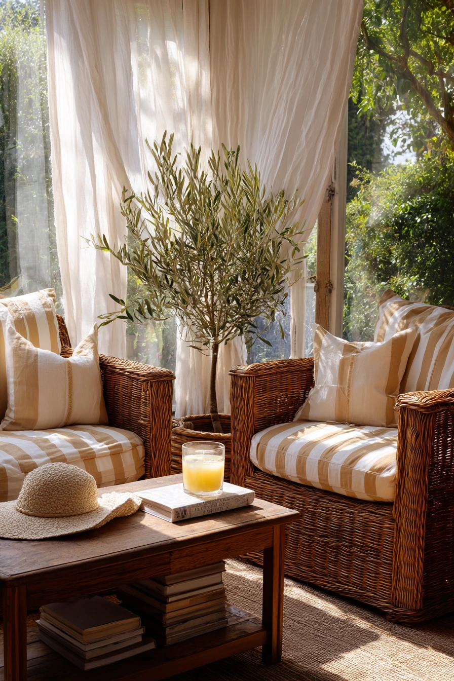 Seasonal Summer Garden Room Lounge