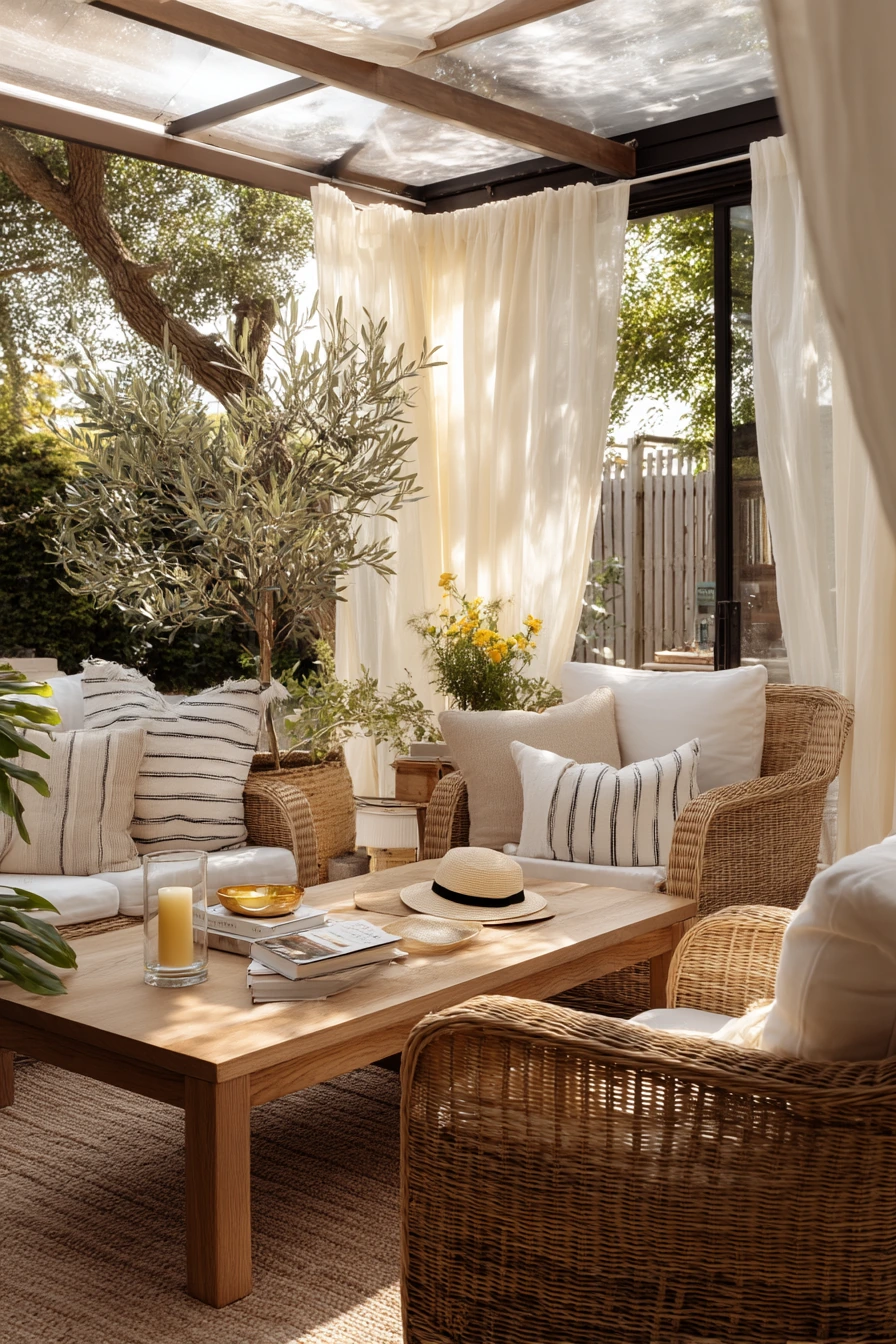 Seasonal Summer Garden Room Lounge
