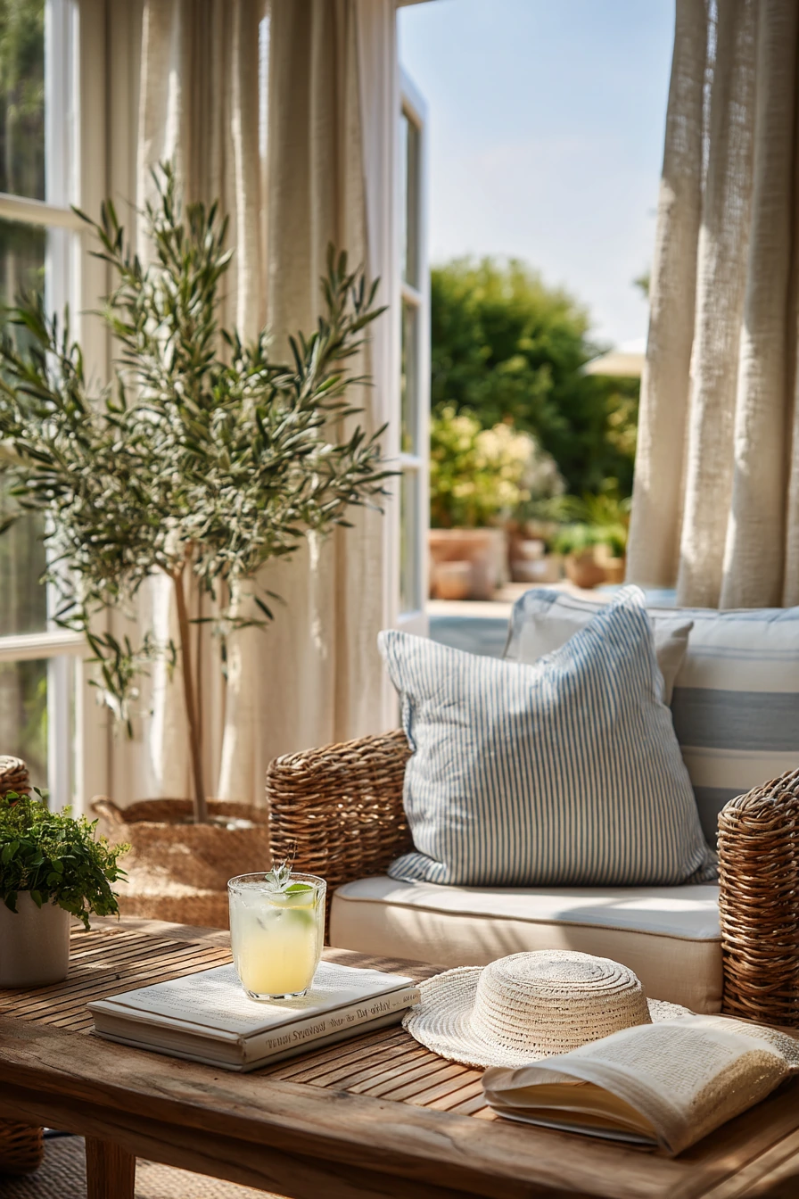 Seasonal Summer Garden Room Lounge