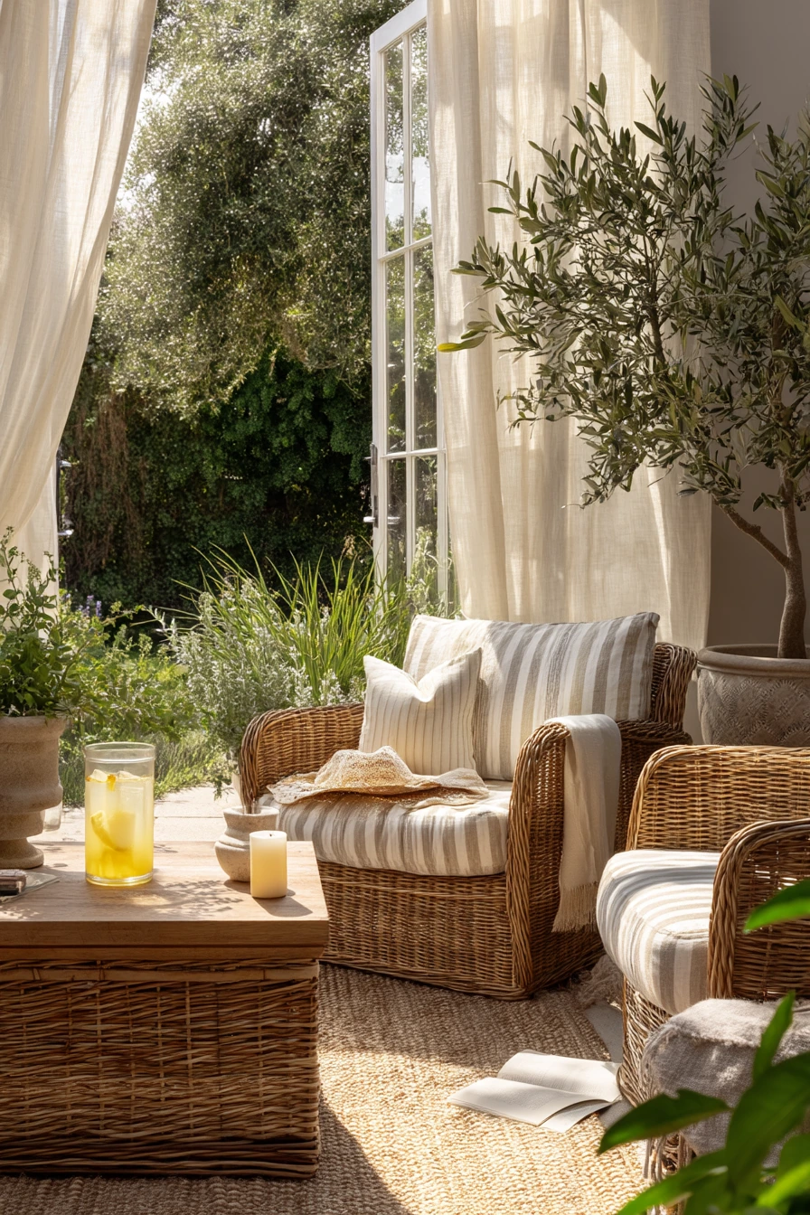 Seasonal Summer Garden Room Lounge