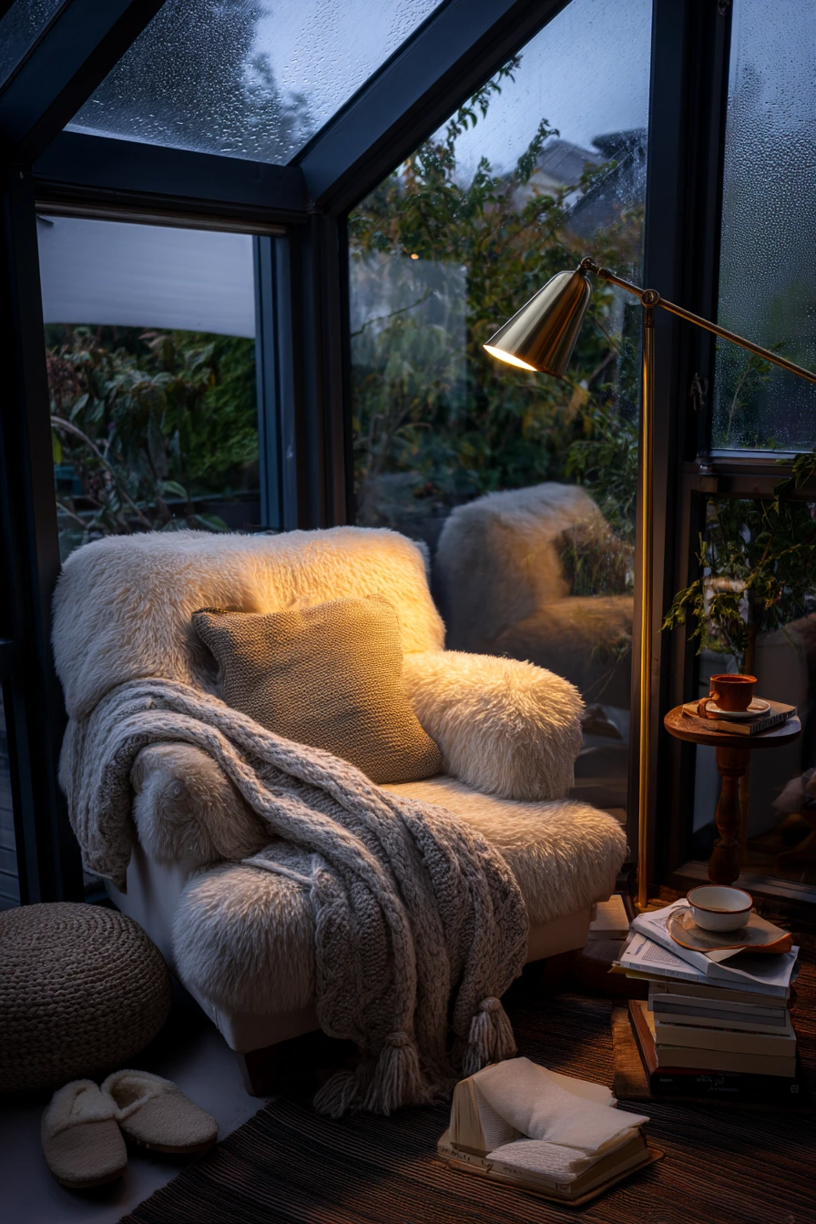 Winter Garden Room Reading Hideaway