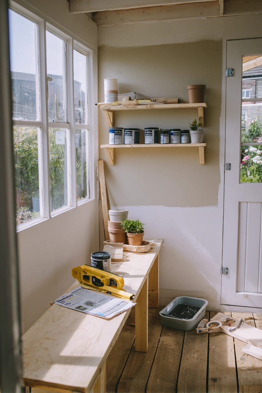 DIY Garden Room Finish-Ready Reveal