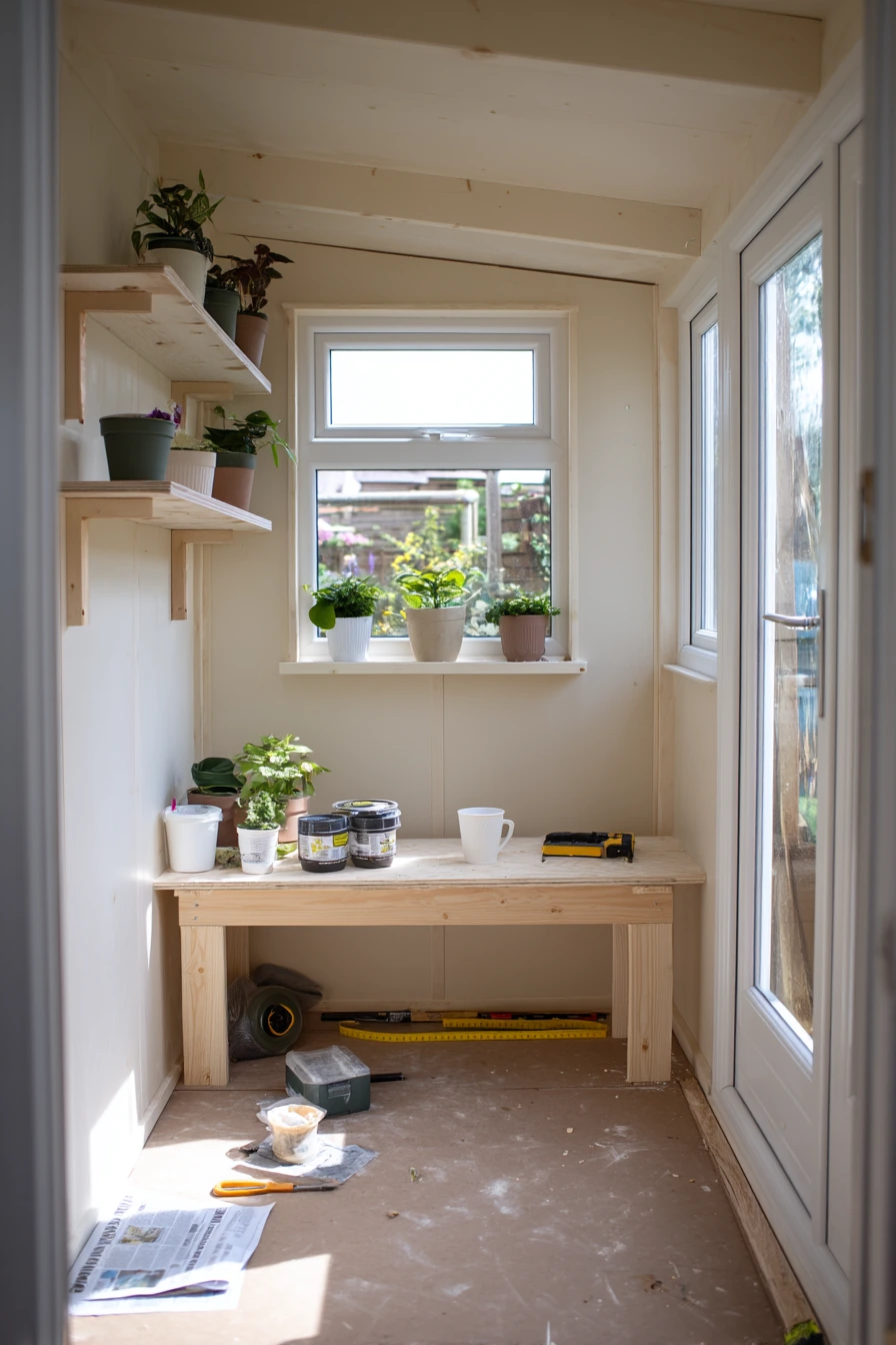 DIY Garden Room Finish-Ready Reveal